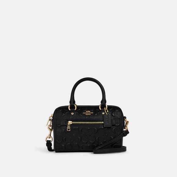 NWT Coach Outlet Mini Rowan Crossbody In Signature Leather - Picture 1 of 6